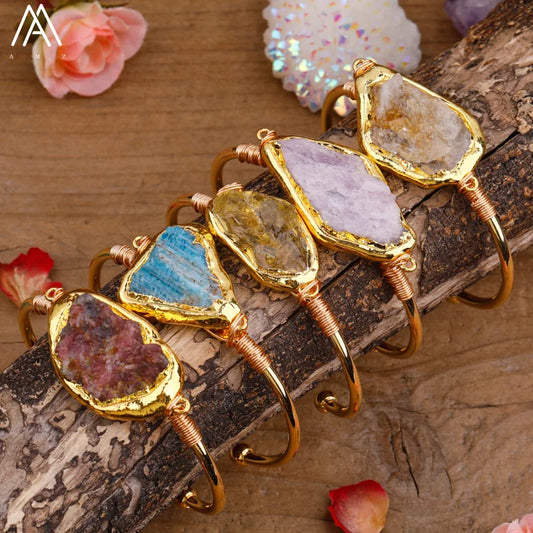 Luxury Natural Stone Bangle